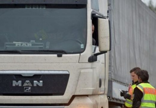 Kamiondžija kažnjen sa 3.800 KM zbog prekoračenja radnog vremena