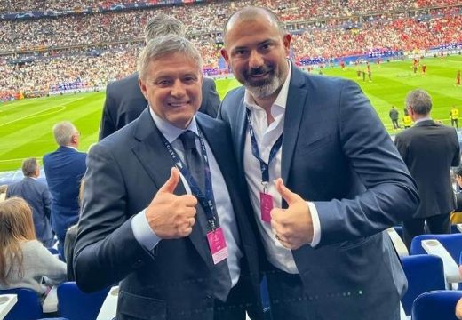 Legende Crvene zvezde u loži, evo ko je sve bio na Sen Deniju!