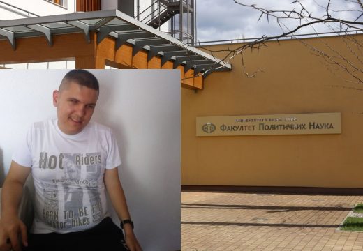 Slijepi mladić Miloš Kojić briljirao na prijemnom ispitu