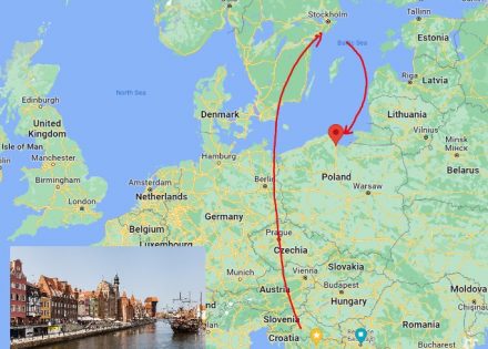 Kako iz Banjaluke za 43.5 evra da odete u Gdansk i vratite se?