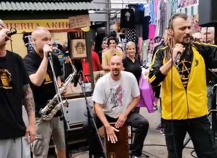 Dubioza Kolektiv na banjalučkoj Tržnici (Video)