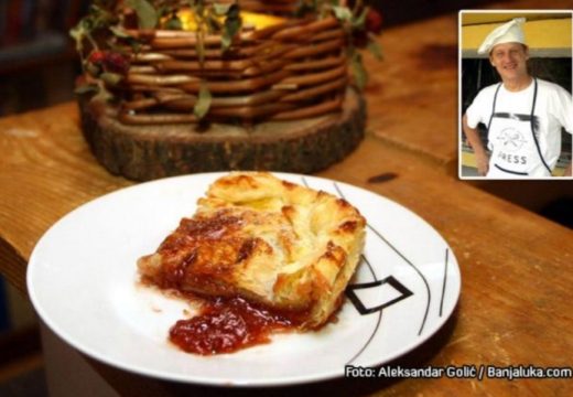 Nedjeljni ručak uz našeg fotoreportera: Pita od lisnatog tijesta sa džemom od jagoda