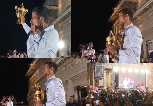 Srbija se poklonila Novaku! Ovo ću zauvijek nositi u srcu! Divni ste, volim vas – uljepšali ste mi život!