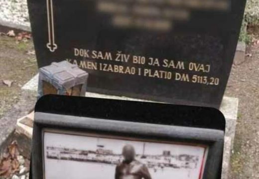 Srbin kao magnet privlači nadgrobnim spomenikom