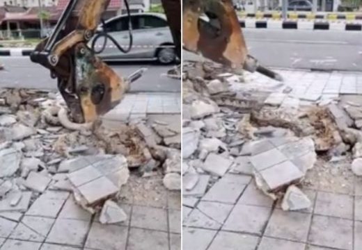 Putari sređivali trotoar kada su naišli na ogromnu zvijer