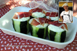 Nedjeljni ručak uz našeg fotoreportera: Krastavci sa sirom i pršutom