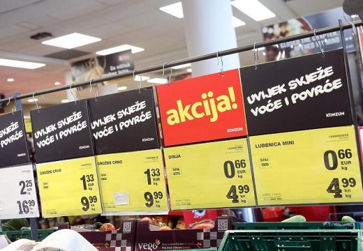 Cijene u eurima već zbunjuju kupce u Hrvatskoj, evo koliko iznosi 10 najprodavanijih proizvoda