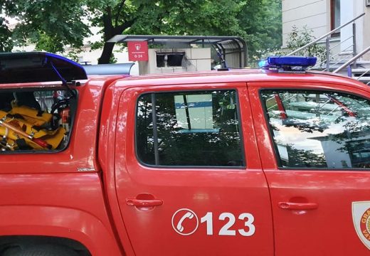 Neispravne instalacije zapalile skladište