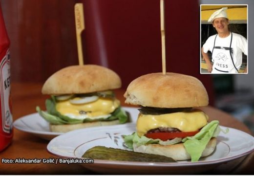 Nedjeljni ručak uz našeg fotoreportera: Domaći burger, savršen za druženje sa prijateljima ili porodicom