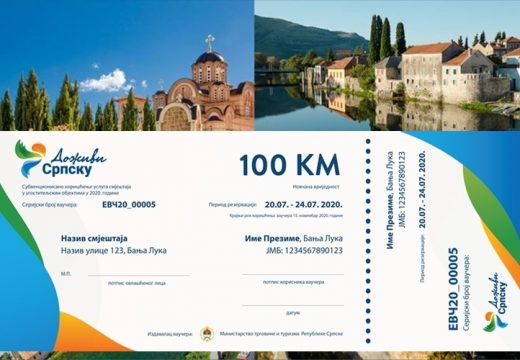 Donosimo spisak destinacija gdje možete iskoristiti turistički vaučer