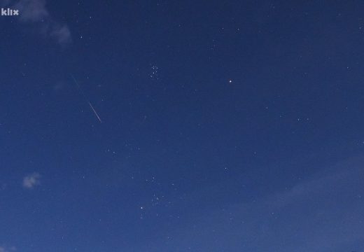 Stidljivi perzeidi u zoru uljepšali nebo iznad Bosne i Hercegovine