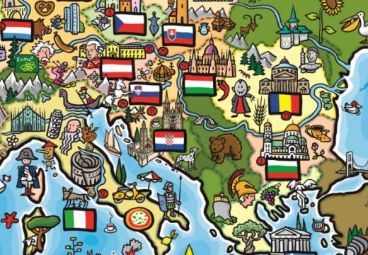 Nova karta Evrope za mlade naljutila Balkance: Zar ovdje žive samo medvjedi?