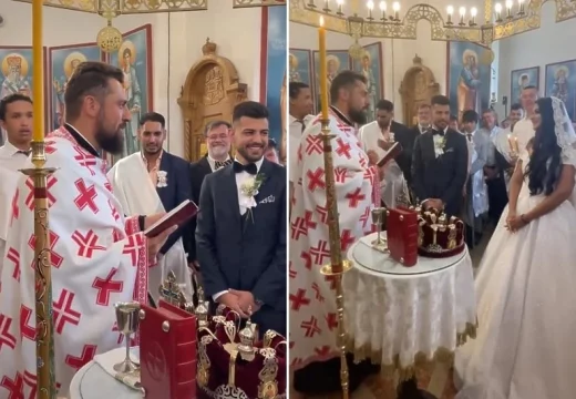 Neobična ceremonija u Srbiji: Sveštenik vjenčao mladence govoreći na engleskom