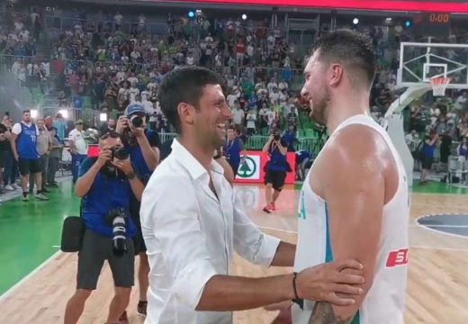 Dončić oduševljen Đokovićem (VIDEO)