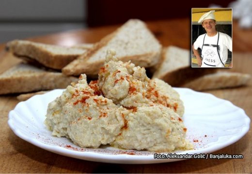 Nedjeljni ručak uz našeg fotoreportera: Humus namaz- za ljubitelje vegetarijanske ishrane