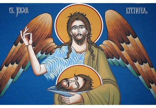Danas usjekovanje glave Svetog Јovana Krstitelja