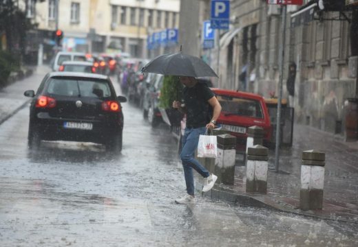Danas nestabilno sa pljuskovima i grmljavinom