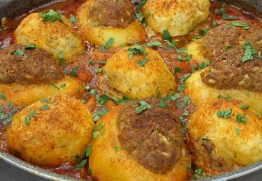 Krompir punjen mljevenim mesom: Ručak za desetku (VIDEO)