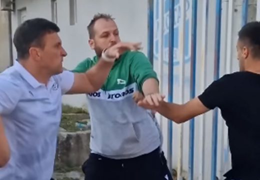 Sramotne scene u Premijerligi BiH: Tukli se članovi Leotara i Zrinjskog (VIDEO)