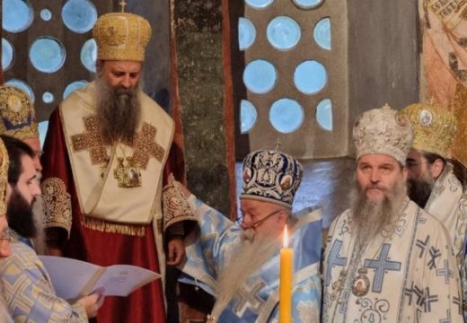 Patrijarh Porfirije osveštao Saborni hram u Vukovaru (Video)