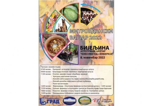 Nastavlja se tradicija Mitrovdanskog vašara