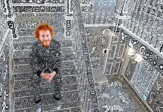 Umjetnik iscrtao cijelu kuću: Evo kako izgledaju posteljina i zidovi