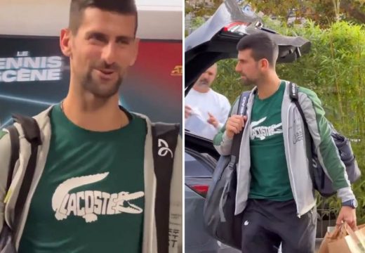 Novak stigao u Pariz po trofej i bodove: Širok osmijeh najboljeg ikada  (Video)