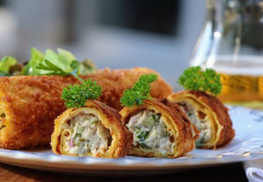 Pohovane pileće palačinke