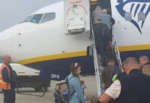 Neobičan prizor sa banjalučkog aerodroma