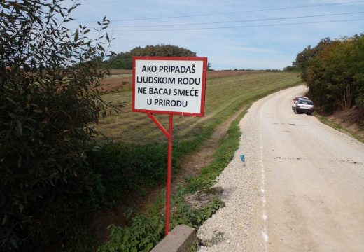 Upozorenje nesavjesnim građanima