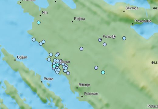 Zemljotres kod Zadra: “Jaki tutanj i tresak, zatresli se vrata i prozori”