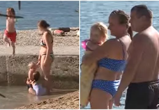 Nekada je zima u ovo doba ledila do kosti:Početak novembra, a turisti se kupaju u moru (VIDEO)