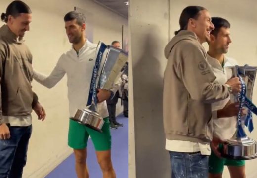 Novak na srpskom pričao sa Zlatanom Ibrahimovićem – poslušajte (VIDEO)