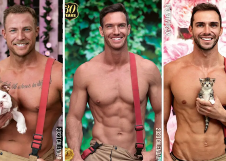 Australijski vatrogasci opet izdaju humanitarni kalendar: Pozirali goli do pasa sa slatkim životinjama!