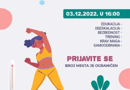 Trening samoodbrane za žene u Bijeljini