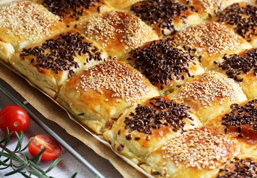 Pikantne lisnate kockice