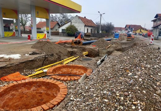 Evo kako teku radovi u Ulici Stefana Dečanskog (Foto)
