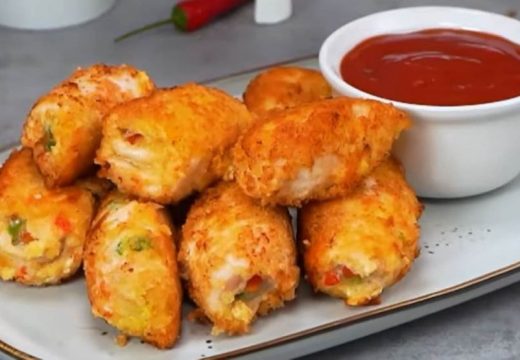 Prijedlog za danas:Punjeno,pa pohovano bijelo meso  (VIDEO)