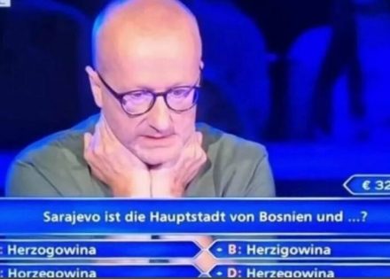 Takmičar u njemačkom “Milioneru” nije znao naziv BiH