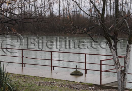 Sava u Novom kod Vršana poplavila oranice