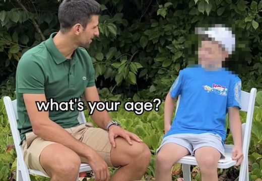 Klinac (8) intervjuisao Đokovića nakon titule u Melburnu! Novak oduševio dječaka