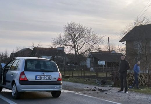 Udes na putu Bijeljina – Zvornik, usporen saobraćaj