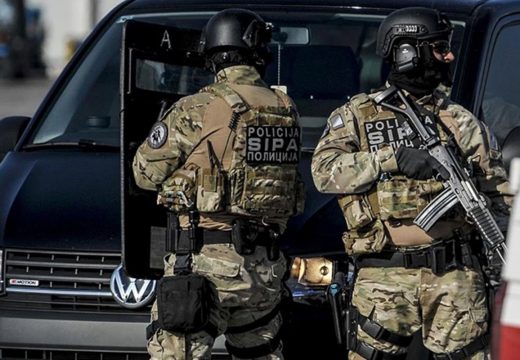 SIPA provodi akciju “Klaster” pretresi na 18 lokacija