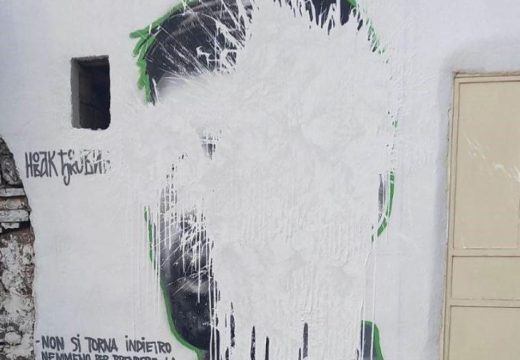 Uništen mural Novaka Đokovića u Orahovcu