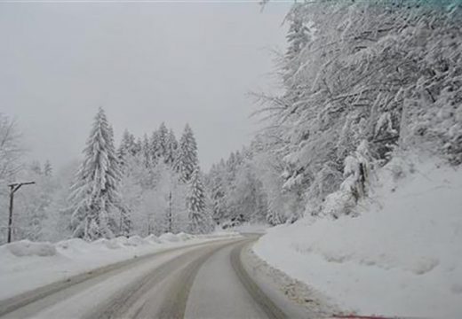 Preko Romanije zabranjen saobraćaj za teretna vozila