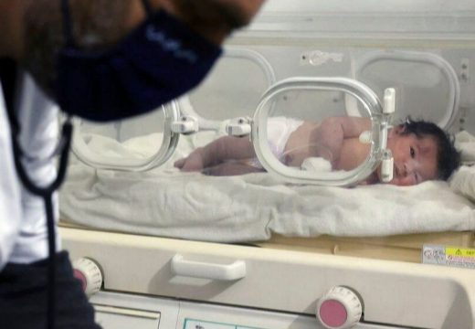 Usvojena beba iz Sirije koja je rođena ispod ruševina nakon zemljotresa