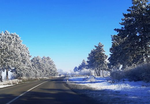 Vozači,oprez: U višim predjelima poledica