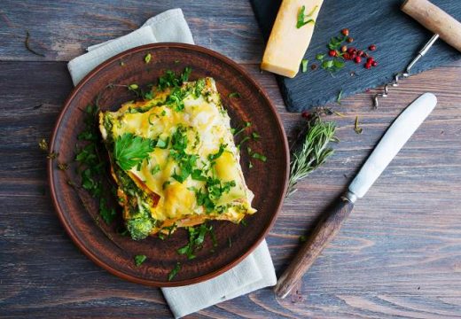 Lazanje od palačinki sa mocarelom