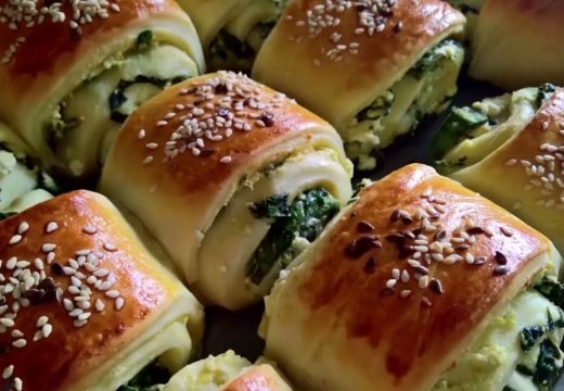 Rolnice sa špinatom i sirom