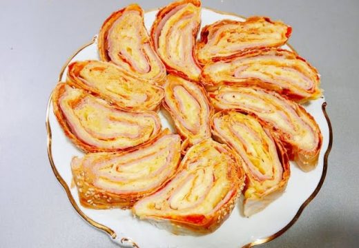 Rolat sa šunkom i piletinom je užitak za prave gurmane